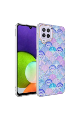 Samsung Uyumlu Galaxy A22 4G Kılıf Zore Bella Kapak