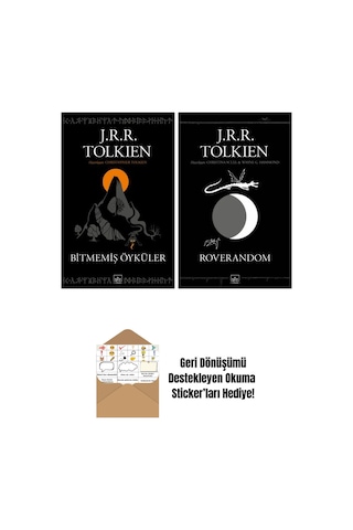 Bitmemiş Öyküler + Roverandom Siyah Kapak