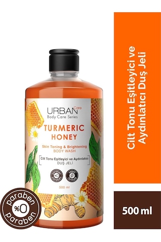 Urban Care Turmeric Honey Cilt Tonu Eşitleyici ve Aydınlatıcı Duş Jeli 500 ML