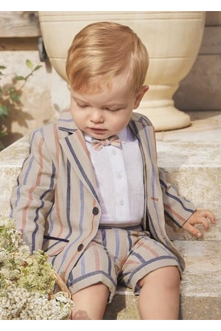 Abel & Lula Erkek Bebek Bej Blazer Ceket 05363 Beige