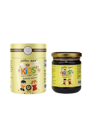 Zühre Ana Kids Arı Sütü Pekmez Vitamin Katkılı Kakaolu Macun 240 G