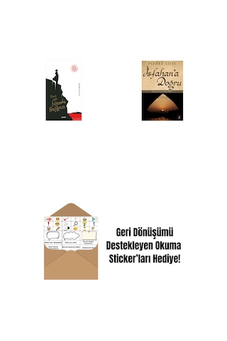 İzlanda Balıkçısı + İsfahan'a Doğru + Okuma Sticker'ları