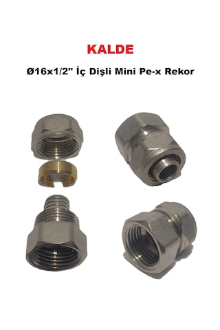 Ø16x1/2" İç Dişli Mini Pex Rekor