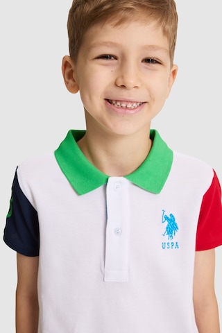 U.s. Polo Assn. Erkek Çocuk Beyaz Tişört 50325623-vr013