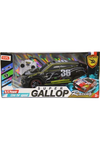 Uzaktan Kumandalı Spor Yarış Arabası Rc 1:14 Siyah