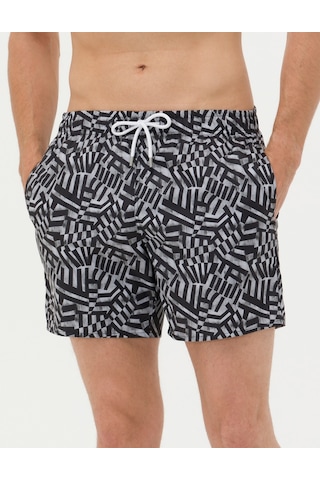 Pierre Cardin Erkek Siyah Deniz Şortu 50276032-vr046 Siyah