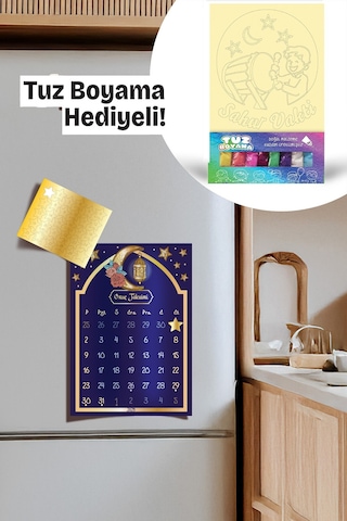 Çocuklar İçin Oruç Çizelgesi, Ramazan Ayı Oruç Çizelgesi,ramazan Sticker, Süpriz Hediyeli Belirtilmemis