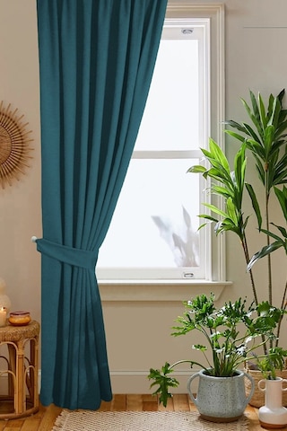 Home Color Home Petrol Petek Kadife Dokulu Fon Perde Düz Dikişli Ekstrafor Büzgü 1.sınıf Kalite Diğer