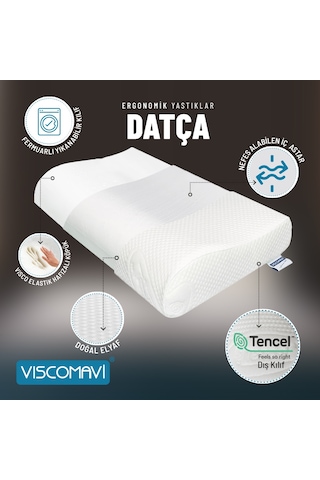 Viscomavi Datça Ergonomik Visco Yastık