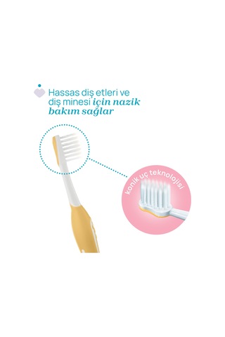 Chicco 2'li Diş Fırçası 6-36 Ay Indıgo Mustard 00012082110000