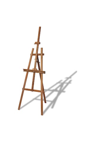 Renkli Şövale - Çanakcı Ahşap 172 Cm Resim Şovale Ressam Sehpası N11.17