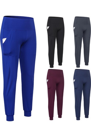 Skycity "yoga Tights Kadın - Yüksek Bel, Yan Cep, Esnek Ve Hızlı Kuruma, Spor Ve Fitness İçin" Koyu Mavi