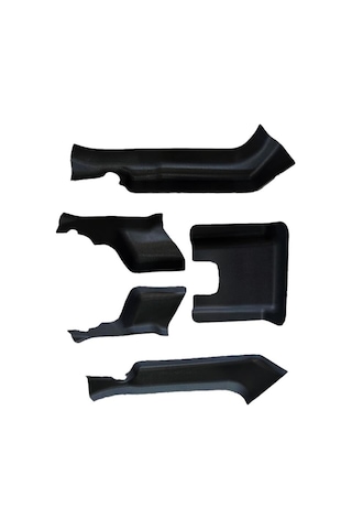 Ferrous Autoaccessories Dacia Duster İle Uyumlu Oem Halı Koruma Kapağı Kapı Eşiği Plastiği 2018 Ve Üstü