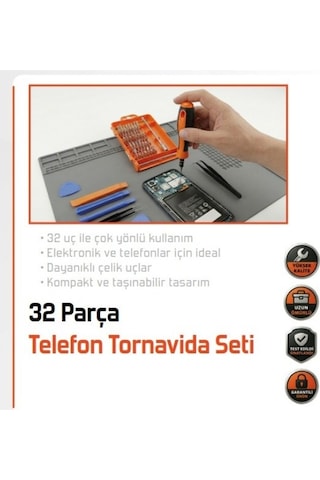 River World Tornavida Seti Mini Boylar Telefon Saat Tamiri İçin 32 Parçalık 04076583