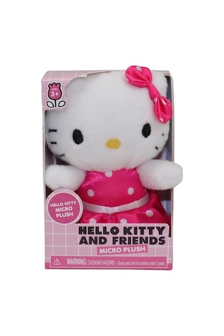 Hkt25000 Hello Kitty 7.5 Cm Mini Pelüş 25087 Çok Renkli