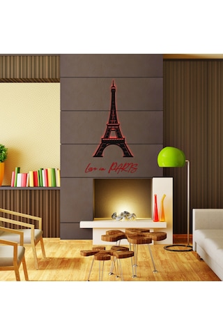Led Aydınlatmalı Paris Eyfel Kulesi Silueti