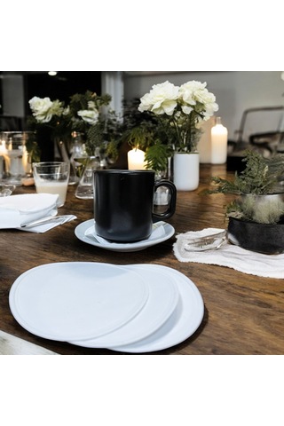 Kağıt Bardak Altlığı Cam Bardak Altlığı 80 Mm Yuvarlak 250 Adet Beyaz