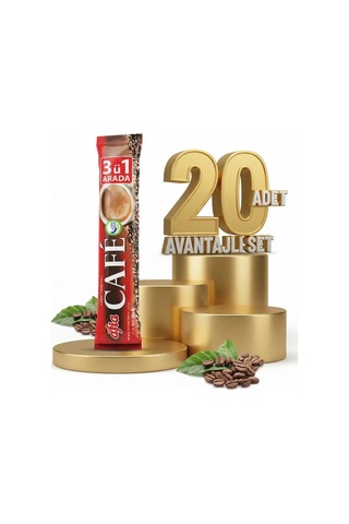 Afia 3ü 1 Arada Kahve Klasik 20x18 Gr Hazır