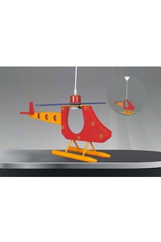 Helikopter Sarkıt Avize Siyah