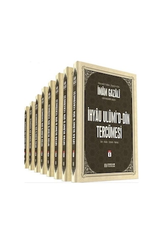 İhya-u Ulumid'd-Din Tercümesi Büyük Boy (8 Cilt) / İmam Gazali