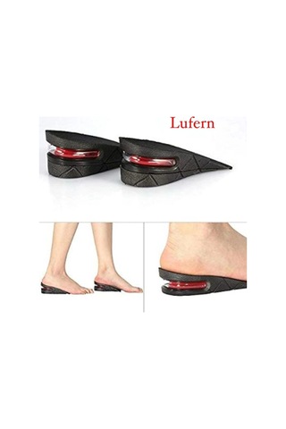 Premium Boy Uzatan Tabanlık 5 Cm Gizli Topuk Yüksek Taban Gizli Boy Uzatıcı Konforlu Ortopedik