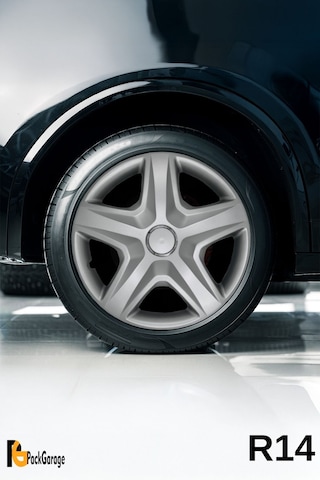 Seat Ibiza 14'' İnç Jant Kapağı 4 Adet Gri G103