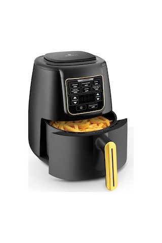 Karaca Air Pro Cook Köz XL Airfryer 4 L Yağsız Fritöz (Teşhir) Black Gold