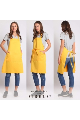 Fastbuy Kadın Erkek İçin Uzun Bağlı Ayarlanabilir Önlük 18 Renk Ki Sarı Diğer Diğer