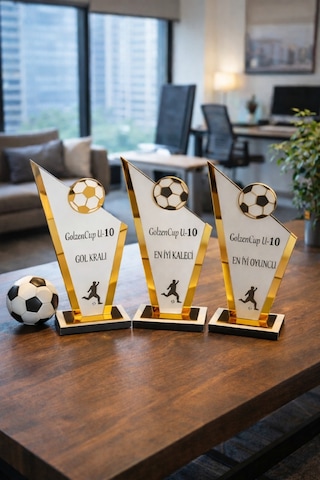 Plaket Kişiye Özel Futbol Temalı No86