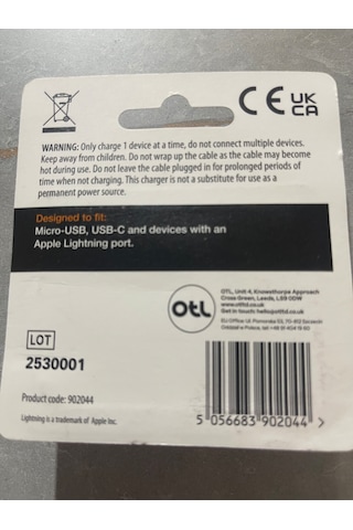 Otl Usb Çoklu Şarj Cihazı 0.3 Metre 0.3m