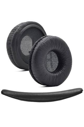 Jbl İle Uyumlu Kulaklık Pedi Süngeri Tune T500bt 510bt 520bt T560bt 570bt T450 460 Jr300 310 Kafa Koruma Yastık Kapak Yalıtım Siyah