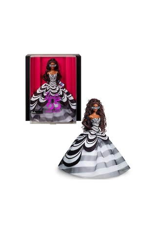 Hrm59 Barbie 65.yıl Özel Koleksiyon Bebeği - Esmer