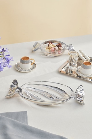 Karaca Candy Dekoratif Tabak 35 x 14,6 x 4,6 cm