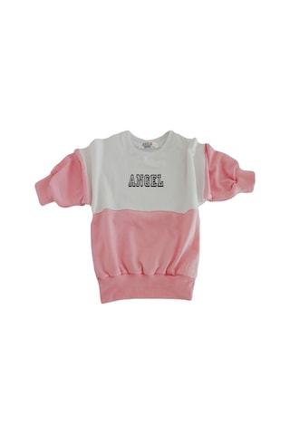 Berselüx Baskılı Kız-Erkek Çocuk Uzunkollu Penye Sweatshirt/Sweat (508781555) Beyaz