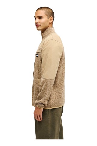 Quıksılver Quıksılver Keller Outdoor Fz Erkek Bej Sweatshırt Clmh
