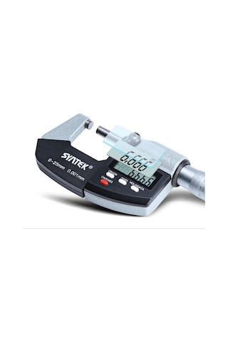 Syntek Dijital Mikrometre 0-25 MM 0.01 MM
