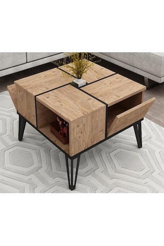 Orta Sehpa Nova Atlantikçam Siyah