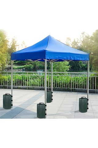 Artfulabode Yeşil Torbası Torbaları Su Su Su Pvc Pop-up Kum Kapalı Kanopi, Kanopi Kanopi İçin Hizmet Geçirmez Gazebo Çadır, Ağırlıkları Ağırlık Ağır 10l Ch Yeşil