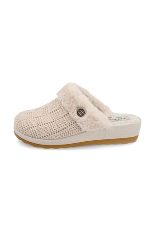 6324-ıvory Terlik/ Panduf Ev Kadın 44 X59 Kr Fly Flot Cloth Woman Slıpper 6324-ıvory