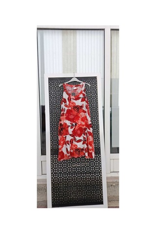 Çınar Boutique Plaj Elbisesi Kırmızı Kırmızı
