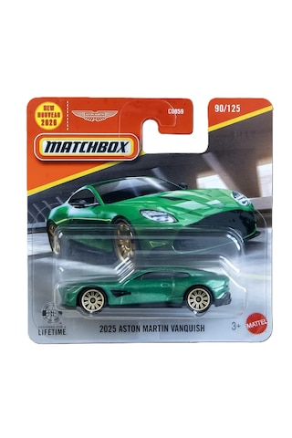 Matchbox 1:64 Scale 2025 Aston Martin Vanquish For 3 Years & Above 90/125 Green