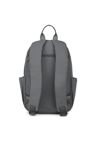 Smart Bags Koyu Gri Günlük Orta Boy Hafif Kumaş Kadın Sırt Çantası