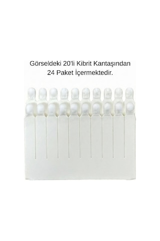 Dorsh Toplam 280 Adet Kibrit Kan Taşı 20x24'lü Paket