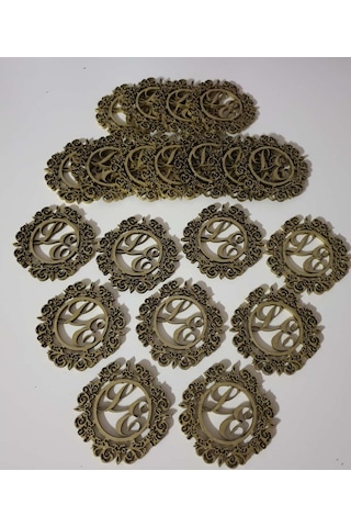 Hdrlazerdizayn Ahşap Mühür (10 Adet)