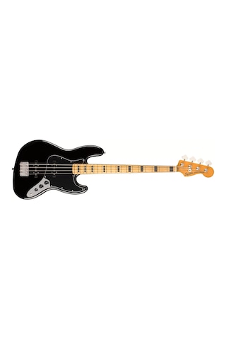 Squier Classic Vibe 70s Jazz Bass Akçaağaç Klavye Black Bas Gitar