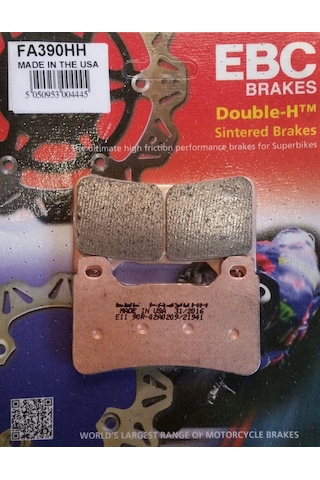 Ebc Fa390hh 2004-2016 Honda Cbr 1000 Rr Uyumlu Ön Fren Balatası Sinterli Balata
