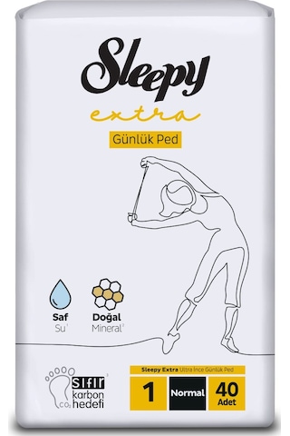 Sleepy Extra Ultra İnce Günlük Ped Normal Ped 40 Adet