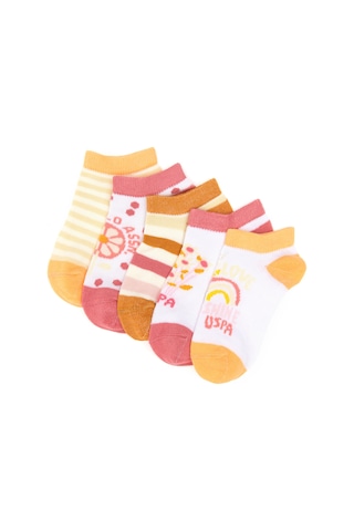 U.s. Polo Assn. Kız Çocuk Koyu Pembe Çorap 50304449-vr167 Koyu Pembe