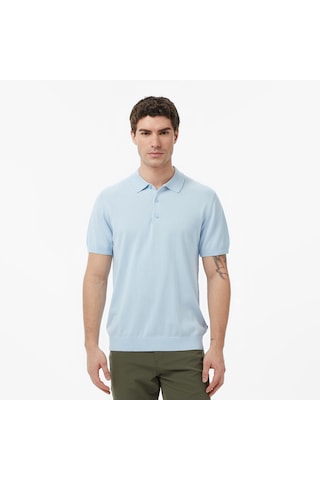 Nautica Erkek Mavi Regular Fit Kısa Kollu Triko Düz S65114t