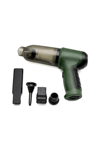 Bawer G-43 El Tipi Basınçlı Hava Üfleme Ve Süpürge Makine 3 Başlık Sarjlı Oto Araç